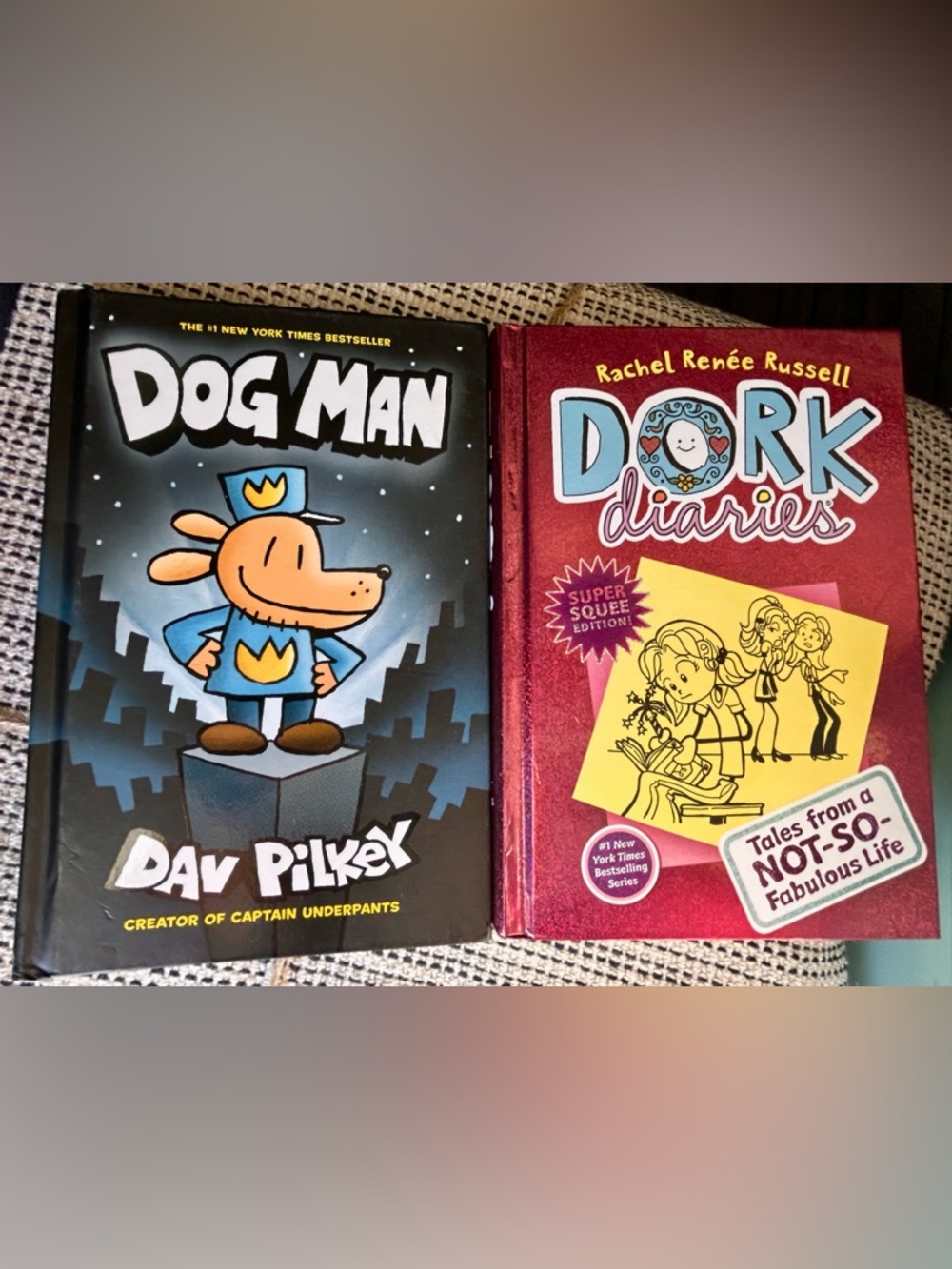 Dog Man & Dork Diaries Super Squee Edition! Bundle